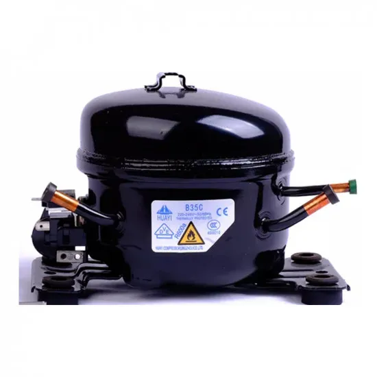 Huayi B43CB Hermetik Buzdolabı Kompresörü – 1/12 HP, R600a, LBP 69 W
