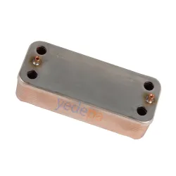 İdeal Logic - Airfel Kombi için Plakalı Eşanjör | 20 Plaka 160mm Vida Aralığı