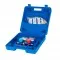 İki Valfli Manifold Gösterge Saati R22, R134a, R404A, R410A - Anti-Çarpışma Serisi - Çantalı, Hortumlu