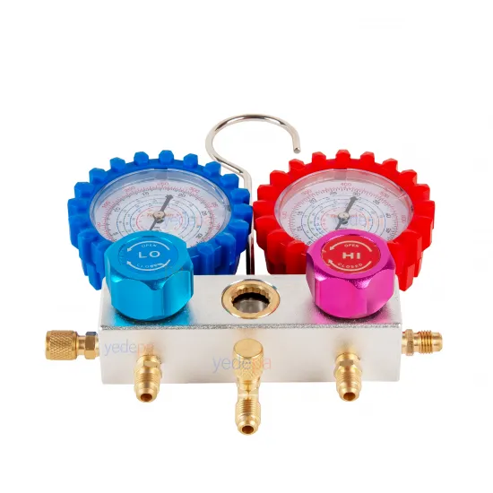 Techsun MFD305 Çantalı ve Gözetleme Camlı Manifold Seti