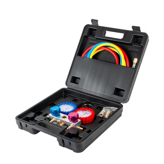 Techsun MFD305 Çantalı ve Gözetleme Camlı Manifold Seti