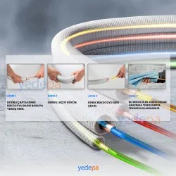 İzolasyonlu Boru İç Bükme Plastik Aparatı (1/4", 3/8", 1/2", 5/8")