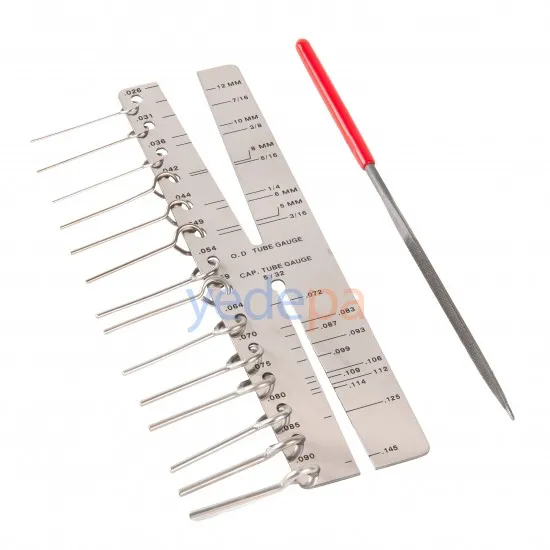 Kapiler Kılcal Boru İç Dış Ölçüm Aleti - Paslanmaz Çelik, Hassas Ölçüm