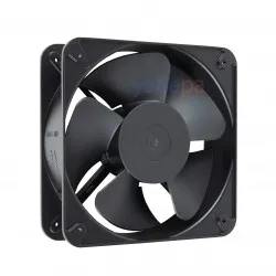 Kare Fan Motoru (200×200×60 mm – 75W – AC 220–240V – 0.31A –Bilyalı rulmanlı ) | Axial Fan