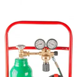 Kasweld 5 LT Azot Tüpü ve Regülatör Seti - 50 Bar