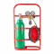 Kasweld 5 LT Nitrogen Cylinder and Regulator Set - 50 Bar