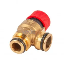 Kombi 3 Bar Emniyet Ventili - Bosch ve Worcester Kombilere Uyumlu, Kramer Marka, Dövme Pirinç