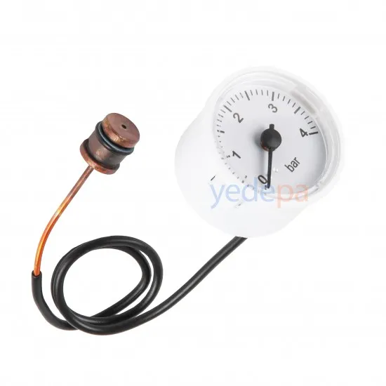 Kombi Basınç Göstergesi (CEWAL Ø40 Manometre – Ferroli Uyumlu 40030560) | Kombi Manometresi