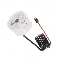 Kombi Basınç Göstergesi (CEWAL Ø40 Manometre – Vaillant VUW Uyumlu 101271) | Kombi Manometresi