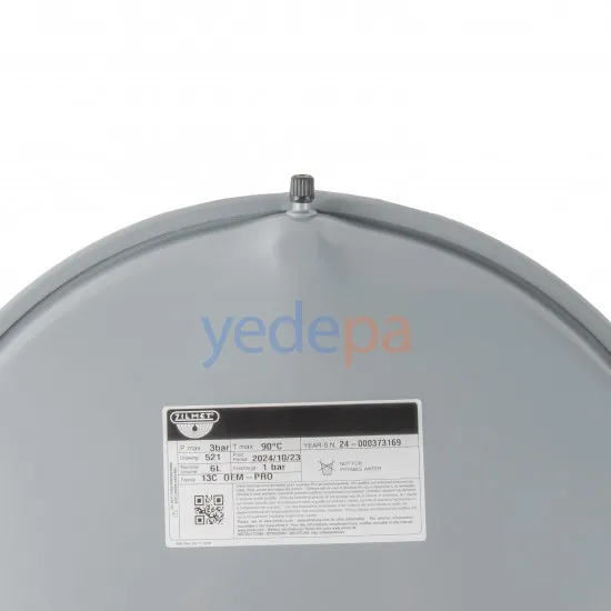 Kombi Genleşme Tankı 6 LT M14 - Baxi, Baymak, Westen, Chappee, Lambert, Falke Uyumlu