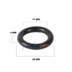 Kombi Plakalı Eşanjör O-Ring Contası - 25x17x4 mm