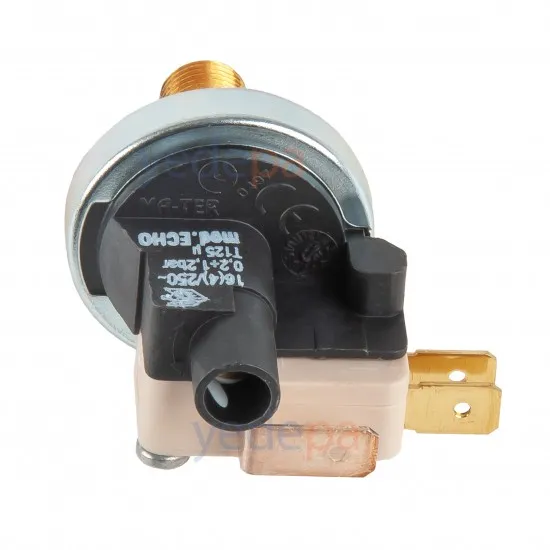 Kombi Su Basınç Anahtarı - 3 Soket, 1/8 İnce Diş Pirinç - Buderus, Bosch Uyumlu