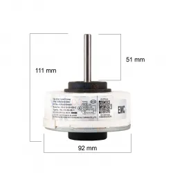 LG EAU62983002 / EAU62004001 Uyumlu Klima İç Ünite DC Fan Motoru (RD-310-30-8D-2)