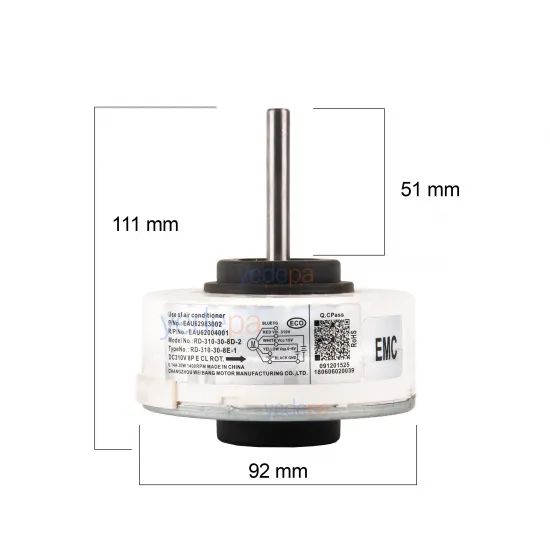 LG EAU62983002 Klima İç Ünite DC Fan Motoru