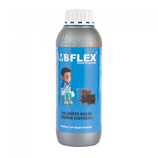 MB Flex Isıtma ve Soğutma Sistemleri Kaçak Onarım Kimyasalı 1 LT - Mavi Paket