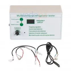 Multifonksiyonel İnverter Buzdolabı Test Cihazı – 4-in-1 Akıllı Frekans ve Solenoid Valf Test Aleti (AC110-240V)