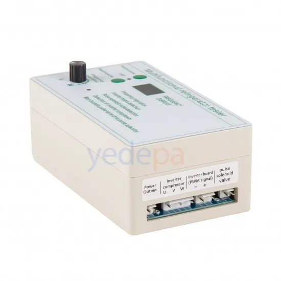 Multifonksiyonel İnverter Buzdolabı Test Cihazı – 4-in-1 Akıllı Frekans ve Solenoid Valf Test Aleti (AC110-240V)