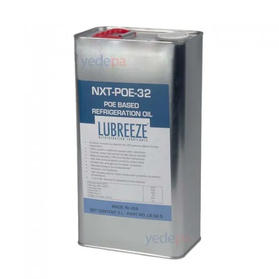 Lubreeze Poliol - Ester (Poe) NXT- 32 Kompresör Yağı 5 Lt