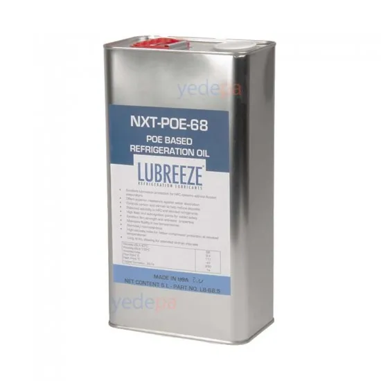 Lubreeze Poliol - Ester (Poe) NXT- 68 Kompresör Yağı 5 Lt