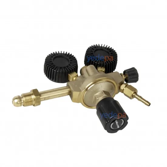 Oksijen Azot Regülatörü 16 Bar Basınç Düşürücü