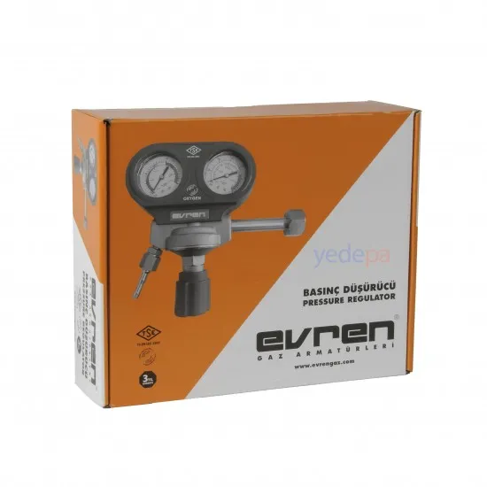 Oksijen Azot Regülatörü 16 Bar Basınç Düşürücü