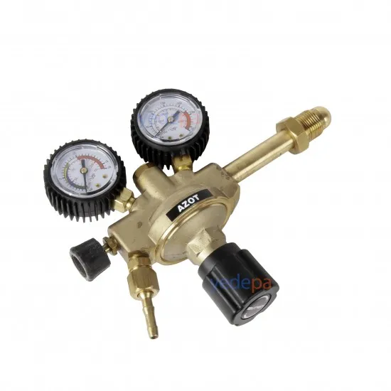 Oksijen Azot Regülatörü 16 Bar Basınç Düşürücü