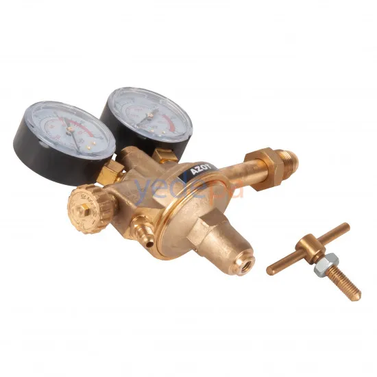 Oksijen Azot Regülatörü 60 Bar Yüksek Basınç Düşürücü