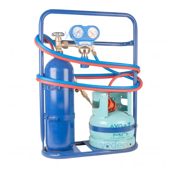 Oksijen Propan Kaynak Takım Seti (Karavan Tüplü) 6 Lt
