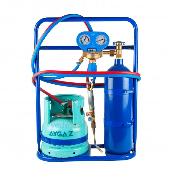 Oksijen Propan Kaynak Takım Seti (Karavan Tüplü) 6 Lt