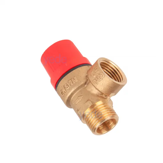 Pakkens 3 Bar Safety Relief Valve 1/2 inch Male Thread, Brass (0989000300) – Compatible with Baxi 9950600, Protherm 0020027555, Ferroli 39800130, Sime 6040200