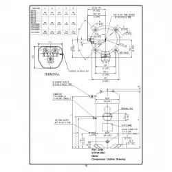 Panasonic C-SCP435H38B Scroll Kompresör