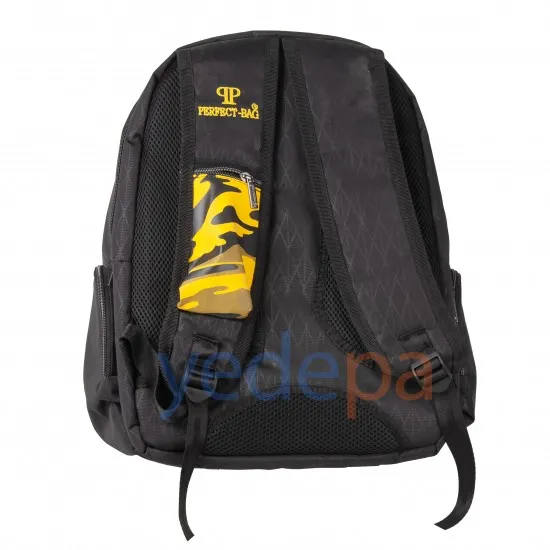 Perfect-Bag S001 Sırt Alet Çantası – Su Geçirmez PVC Kaplı, 17 Cepli, Laptop veya Tablet Bölmeli