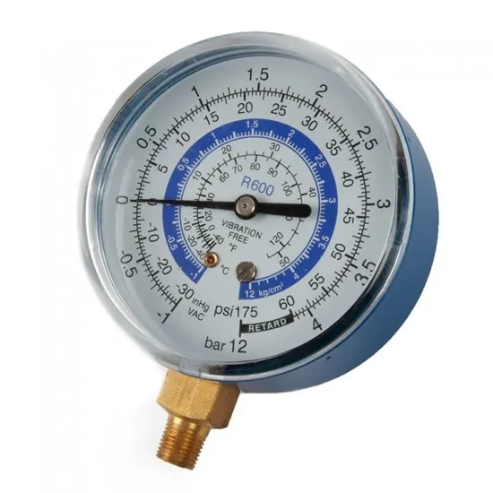 R-600 Manometre Saati Alçak Basınç