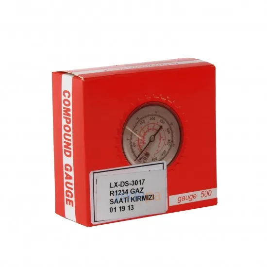 R1234 Gaz Manometre Saati LX-DS-3017