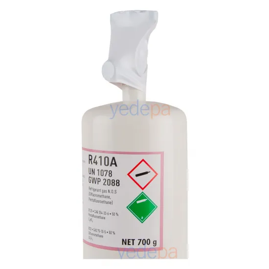 R410A Klima Soğutucu Gazı 700 gr (OEM) | Tek Kullanımlık | UN 1078 · GWP 2088