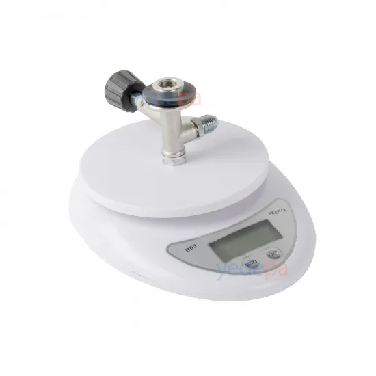 R600a - R134a - R290 Tüp Terazili Gaz Destek Ünitesi