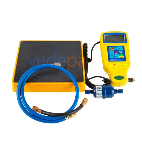 RCS-N9030 Elektronik Soğutucu Gaz Dolum Terazisi – 100 kg Kapasiteli, Solenoid Vanalı, Programlanabilir