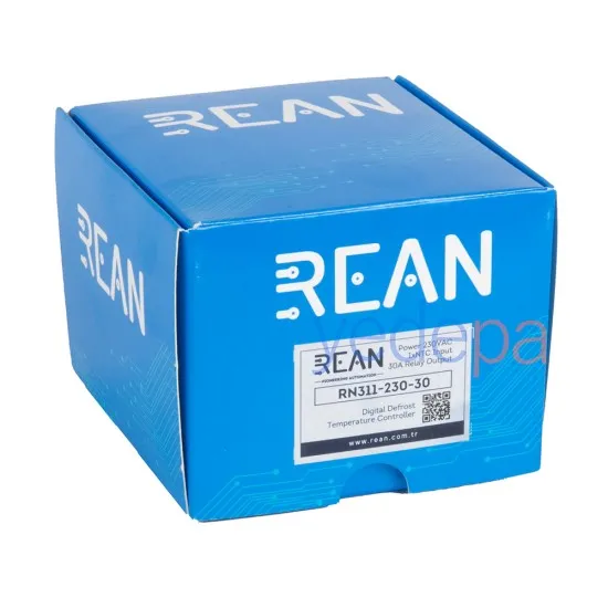 REAN RN311-230-30 Dijital Termostat Tek Problu 30A Isıtma ve Soğutma Kontrol Cihazı