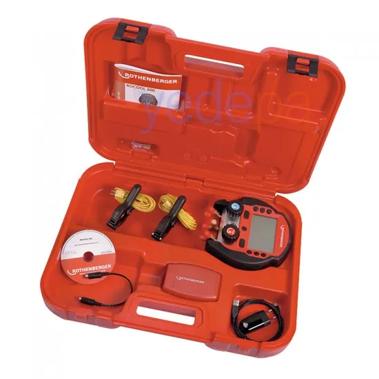 Rothenberger 1000000572 Rocool 600 Dijital Manifold Set + 2 Adet Probu