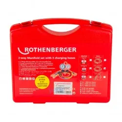 Rothenberger 1000050067 5 Hortumlu Manifold Seti (Çanta)