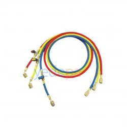 Rothenberger 1500000028 Vanalı Manifolt Hortum Seti 1500mm R22-R134A-R407C-R404A 1/4"