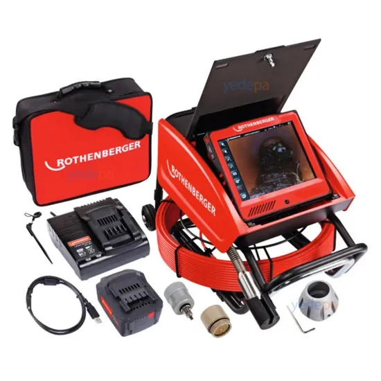 Rothenberger 1500002616 Rocam 4 Plus - 65 m Kablo, 40 mm Kafa Eu