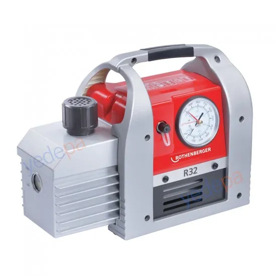 Rothenberger Çift Kademe Vakum Pompası 1000001231 ROAIRVAC R32 6.0