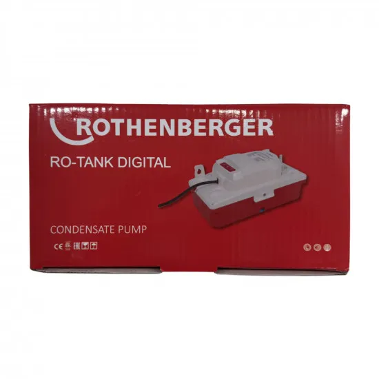 Rothenberger RO-TANK DIGITAL Hazneli Klima Drenaj Pompası – 520 L/h, 6,1 m Basma (1099967)