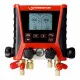 Rothenberger ROCOOL MAXI 4 Yollu Dijital Manifold Seti – Bluetooth, -1…55 bar, R32 Uyumlu (1000005503)