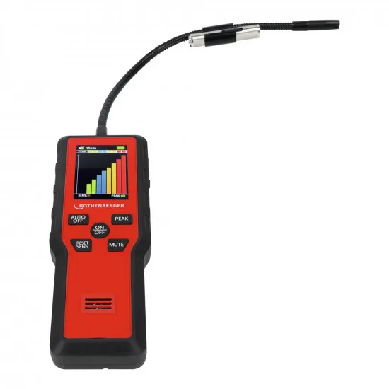 Rothenberger ROLEAK PRO IR Kızılötesi Gaz Kaçak Dedektörü – 4 g/yıl, R32 ve HFO-1234yf Uyumlu (1000005063)