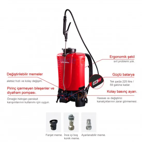 Rothenberger Rosani Clean 15 Klima Temizleme Makinası