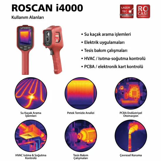 ROTHENBERGER ROSCAN i4000: Termal Görüntülemede Üstün Alman Teknolojisi