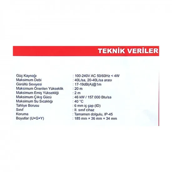 Rothenberger ROSLIM DIGITAL Mini Klima Drenaj Pompası – 40 L/h, 20 m Basma, Hazneli (1099907)