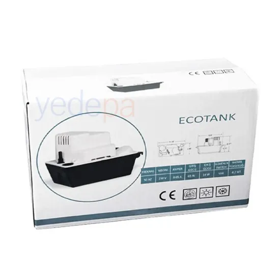 Salon Tipi Klima Hazneli Drenaj - Su Tahliye Pompası